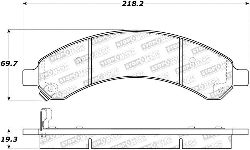 StopTech Street Brake Pads