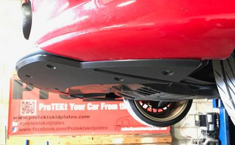 ProTEKt 12-18 Fiat 500 Abarth Custom Fit Front Bumper Skid Plates-ProTEKt-797 Offroad