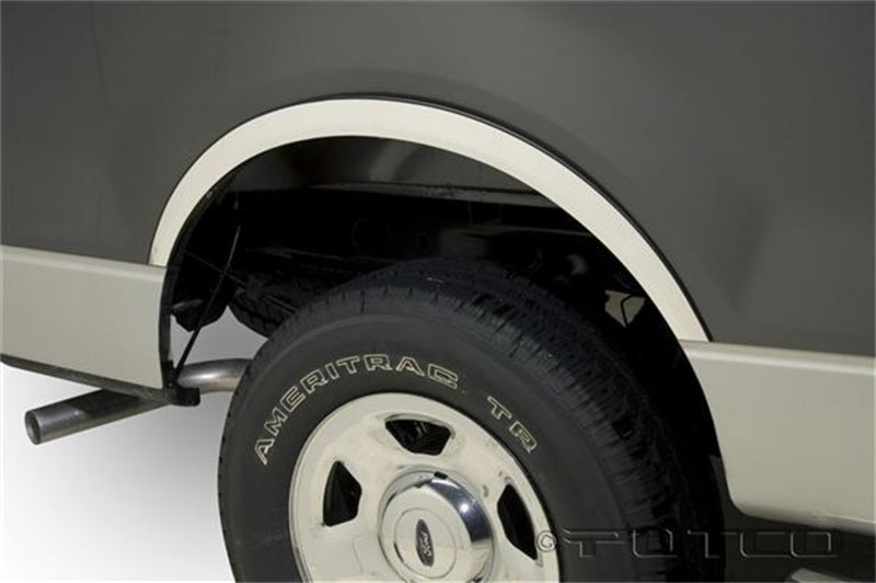 Putco 04-14 Ford F-150 (Excl Heritage) Reg/Ex Cab w/o Factory Flares SS Fender Trim - Half