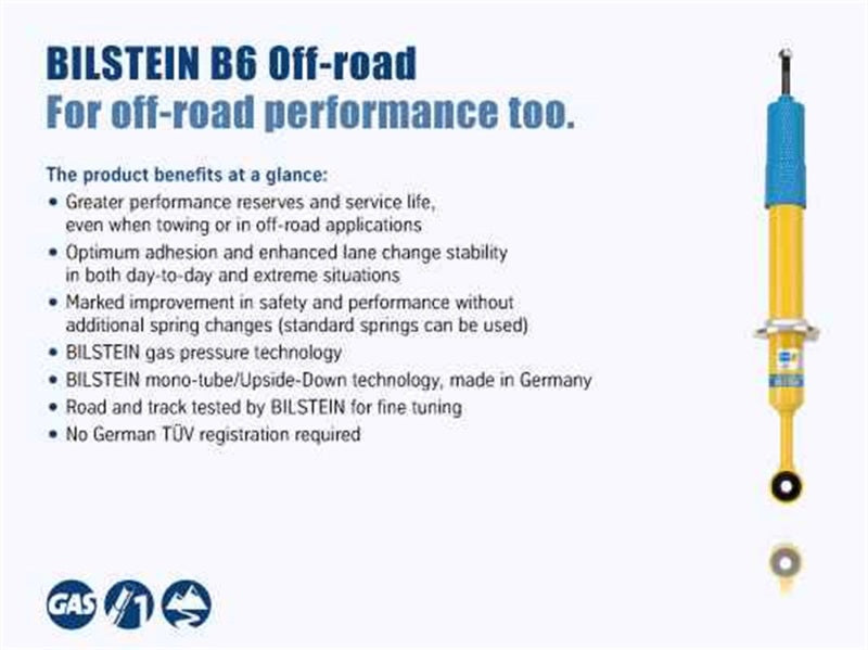 Bilstein 4600 Series 11-14 Jeep Grand Cherokee Front 46mm Monotube Shock Absorber-Bilstein-797 Offroad