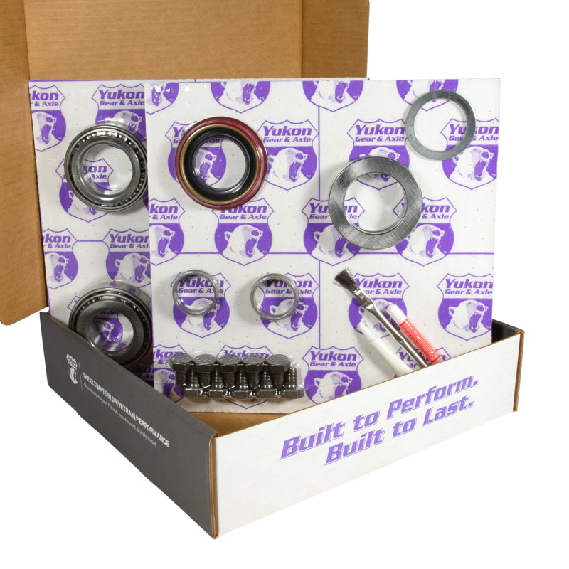 Yukon 8.8in Ford 3.31 Rear Ring & Pinion Install Kit 2.53in OD Axle Bearings and Seals