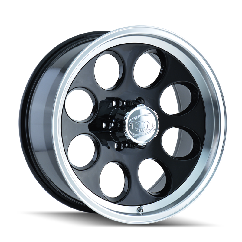 ION Type 171 18x9 / 5x127 BP / 0mm Offset / 83.82mm Hub Black/Machined Wheel