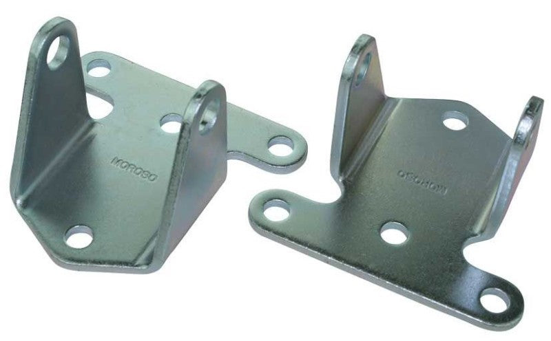 Moroso Chevrolet Big Block/Small Block Motor Mounts - 2-1/8in x 2-3/8in x 3/16in - Steel - 2 Pack