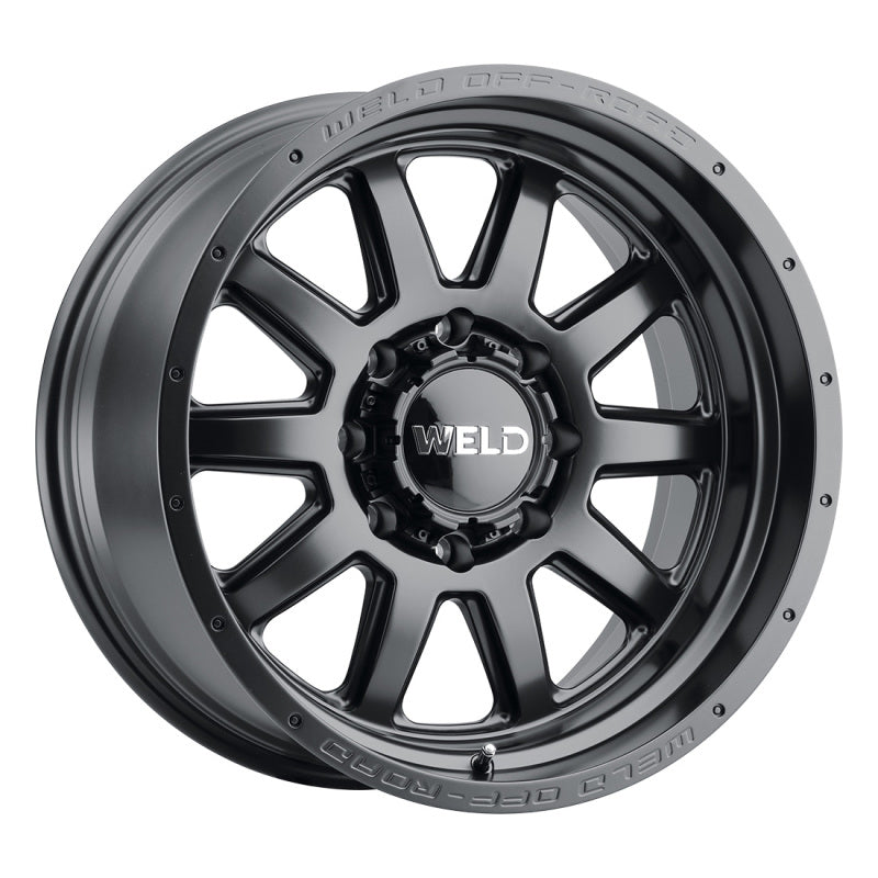 Weld Off-Road W101 20X10 Stealth 5X114.3 5X127 ET-18 BS4.75 Satin Black 78.1