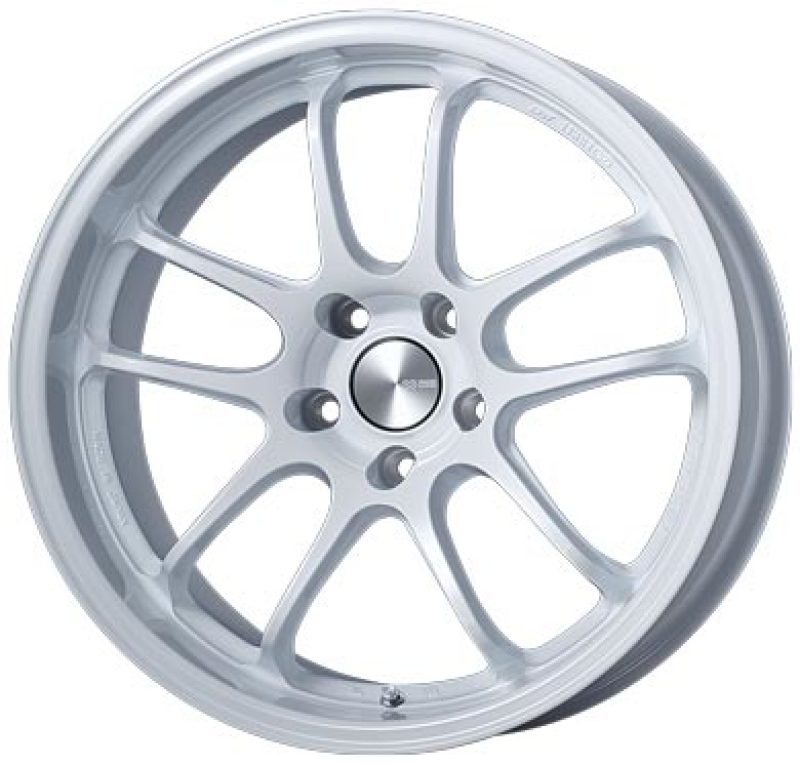 Enkei PF01EVO 18x9 35mm Offset 5x114.3 75mm Bore Pearl White Wheel Special Order / No Cancel