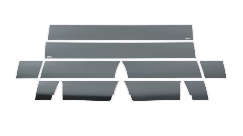 Putco 09-14 Ford F-150 Reg Cab 6.5 Short Box - 7in Wide (10pcs) Black Platinum Rocker Panels