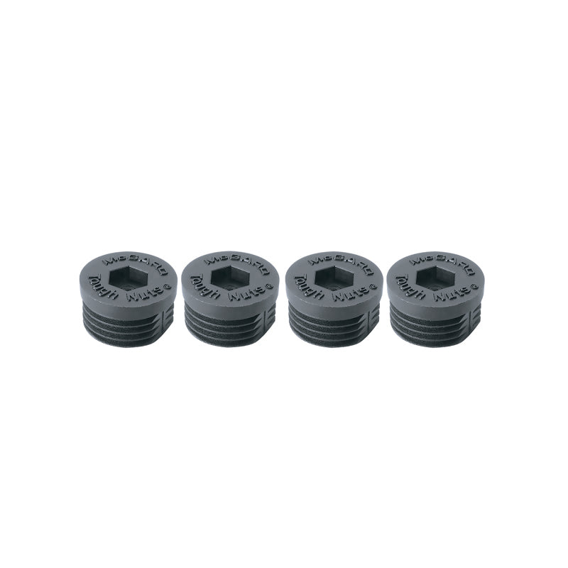 McGard Plugs For Racing Lug Nuts (4-Pack) - Black