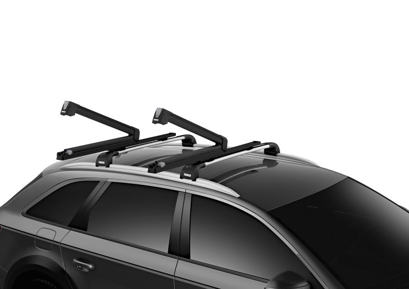 Thule SnowPack Extender Slide-out Ski/Snowboard Rack (Up to 6 Pair Skis/4 Snowboards) - Black