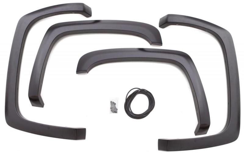 Lund 14-17 Toyota Tundra SX-Sport Style Smooth Elite Series Fender Flares - Black (4 Pc.)