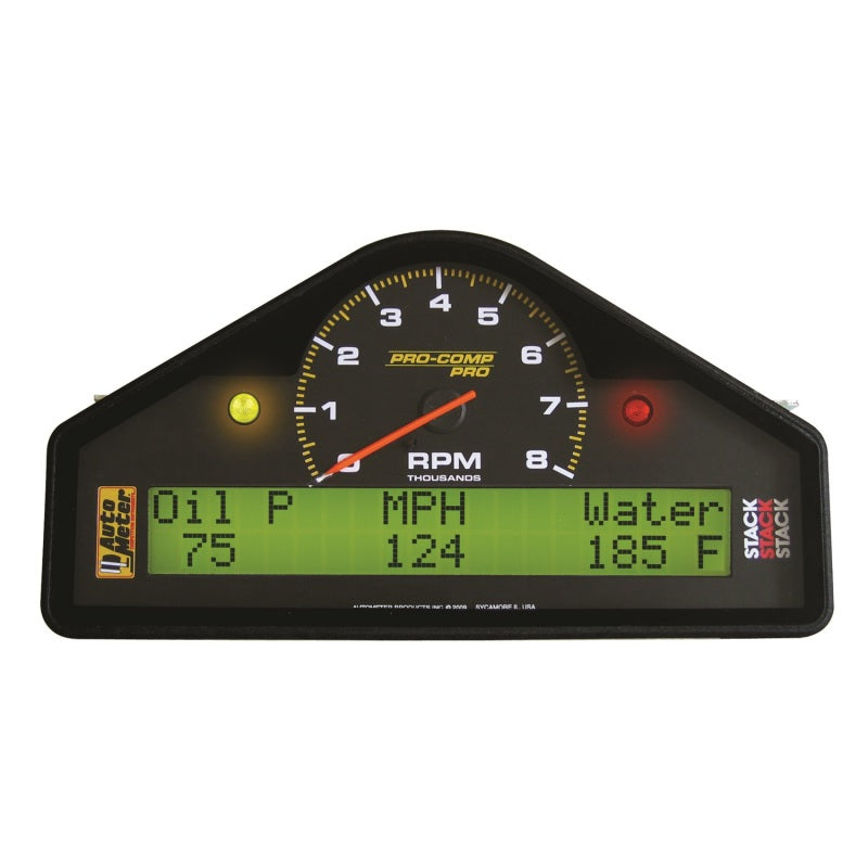 Autometer Pro-Comp Street Dash RPM/Speed/Oil Press & Temp/WaterTemp/Fuel Level/Battery Voltage Gauge