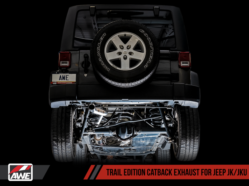 AWE Tuning 07-18 Jeep Wrangler JK/JKU 3.6L Trail Edition Cat-Back Exhaust