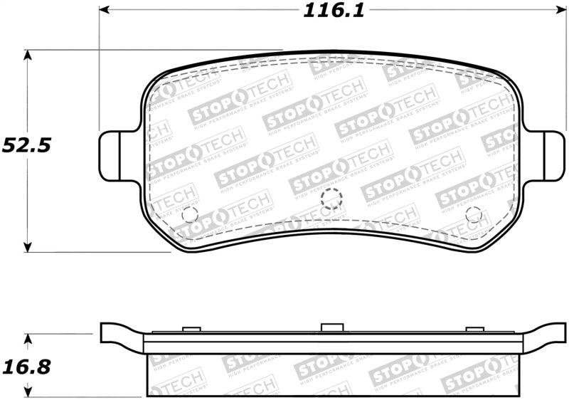 StopTech Street Brake Pads