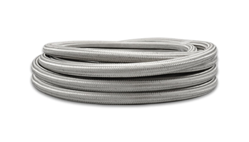 Vibrant SS Braided Flex Hose with PTFE Liner -8 AN 0.42in ID (20 foot roll)-Vibrant-797 Offroad