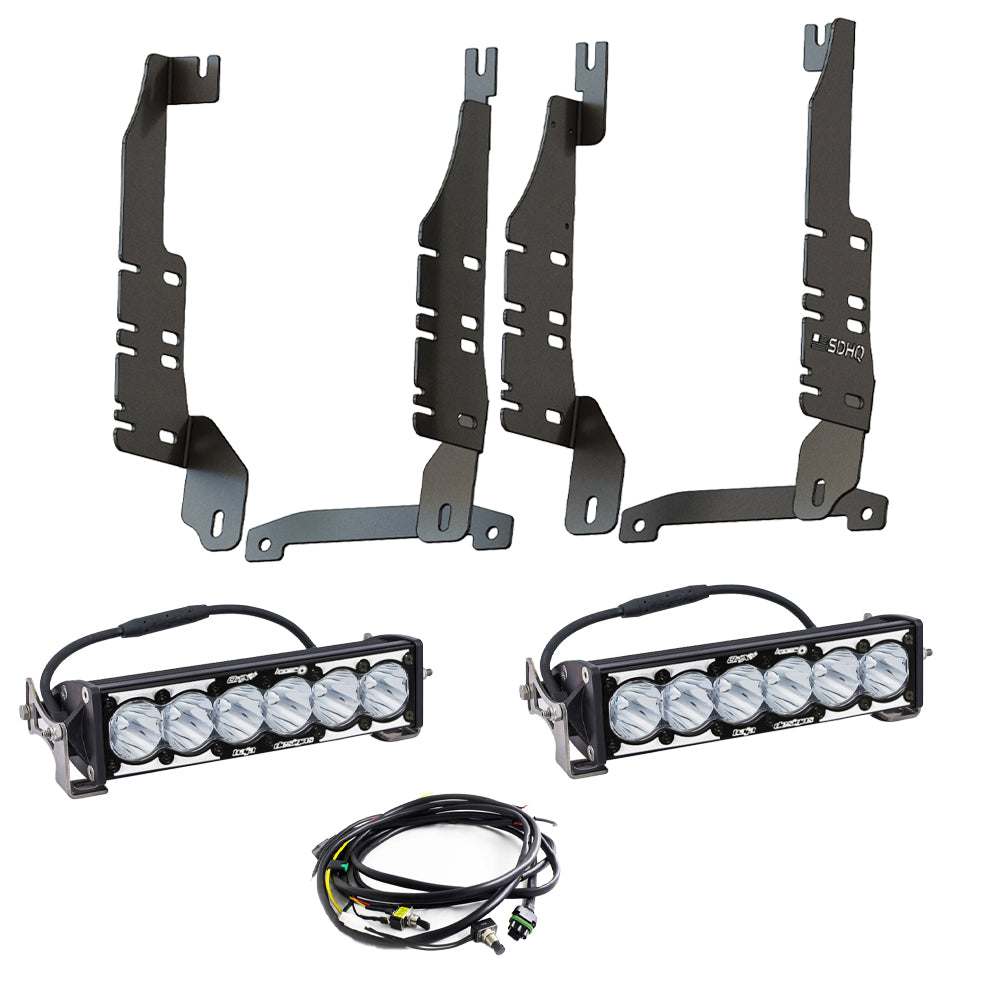 '19-Current Ram 1500 SDHQ Built "Build your Own" Behind the Grille LED Light Bar Mount