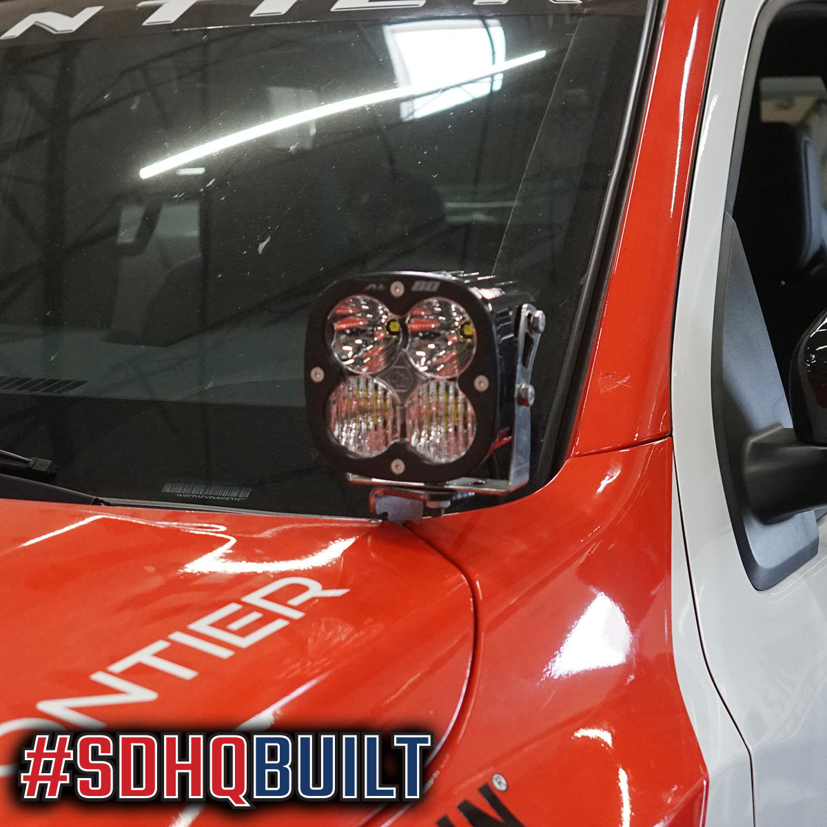 '22-23 Nissan Frontier SDHQ Built A-Pillar Light Mounts