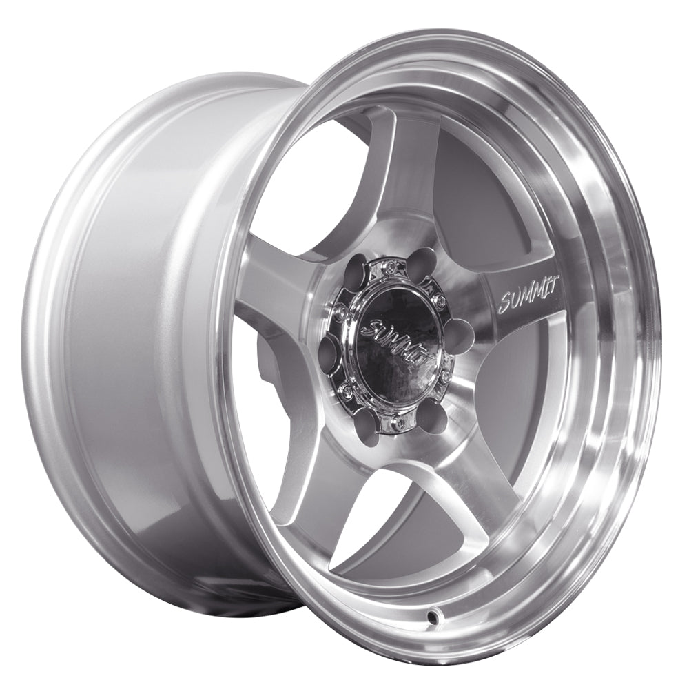 STRYKER / MACHINED SILVER / 17x9.0 -25