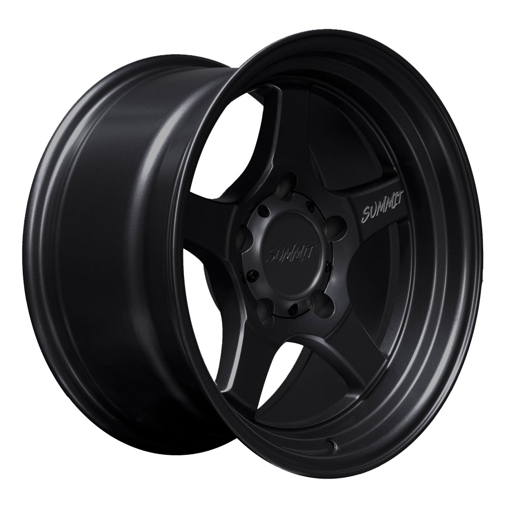 STRYKER / MATTE BLACK / 17x9.0 +0 (5 LUG)