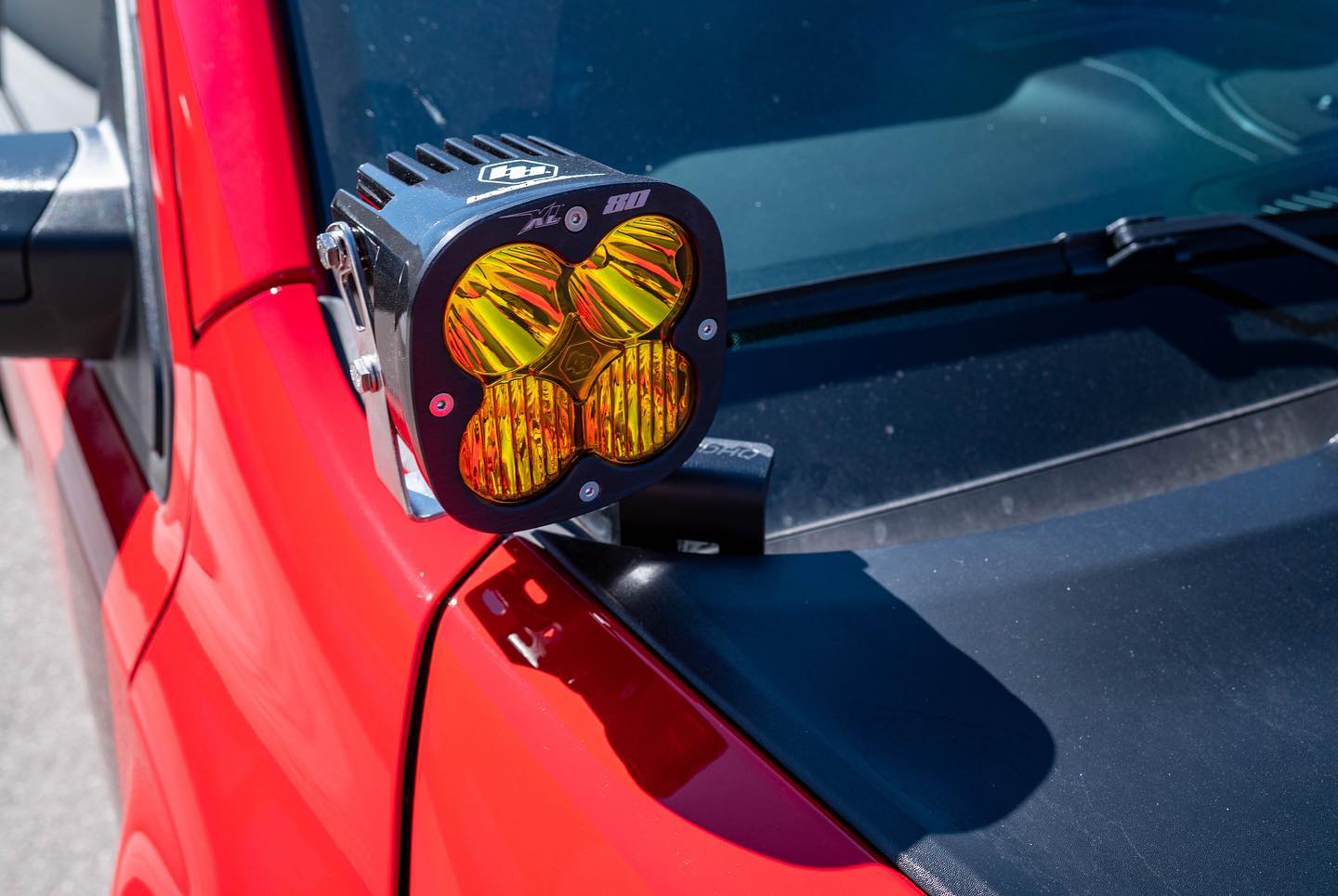 '21-23 Ram 1500 TRX SDHQ Built A-Pillar Light Mounts