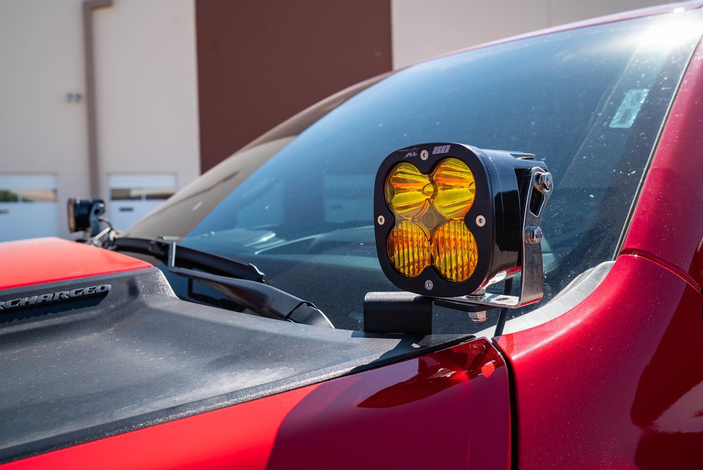 '21-23 Ram 1500 TRX SDHQ Built A-Pillar Light Mounts